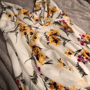 Sunflower fit and flare dress